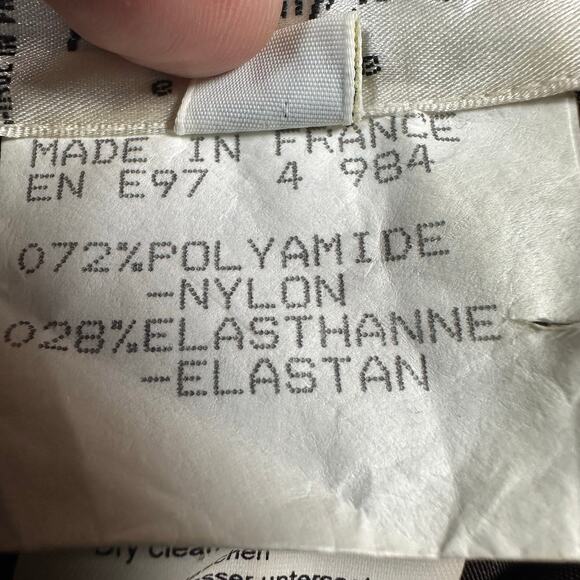 Vintage Yves Saint Laurent Encore Faux Snakeskin Skirt US 12 Pencil Skirt - Picture 6 of 7